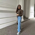 Damen Bomberjacke mit stylischem Schnitt und praktischen Taschen Sovae