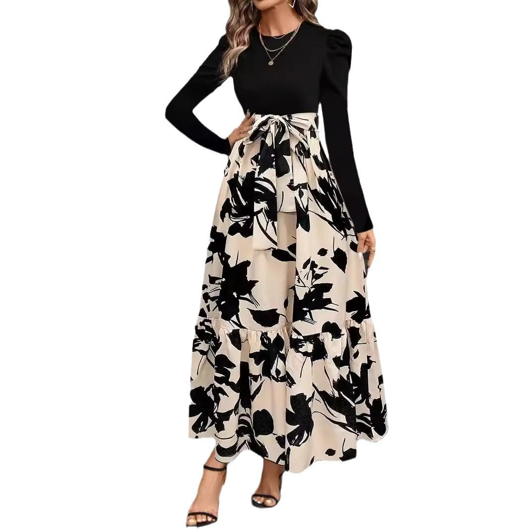 Damen elegante Maxikleid Sovae