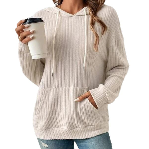 Damen lässiger Kapuzenpullover Sovae