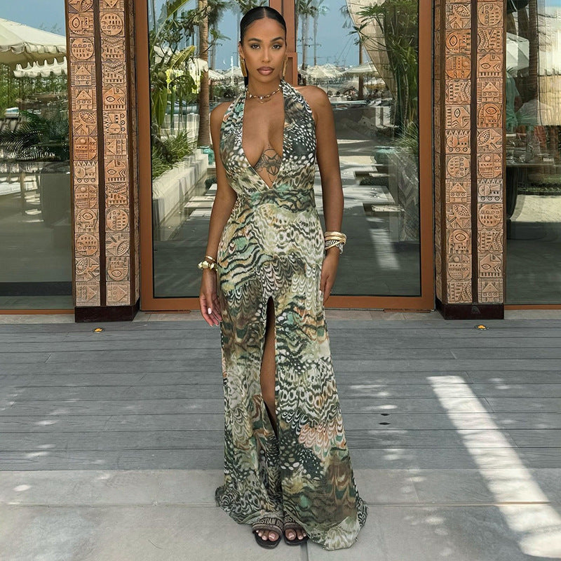 Damen Eleganter Jumpsuit mit raffinierten Ärmelausschnitten Sovae