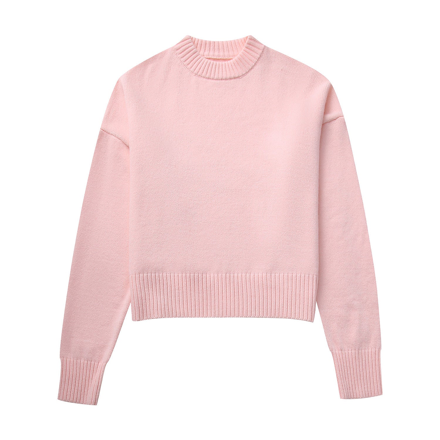 Damen lässiger Oversized Pullover aus hochwertiger Baumwolle Sovae