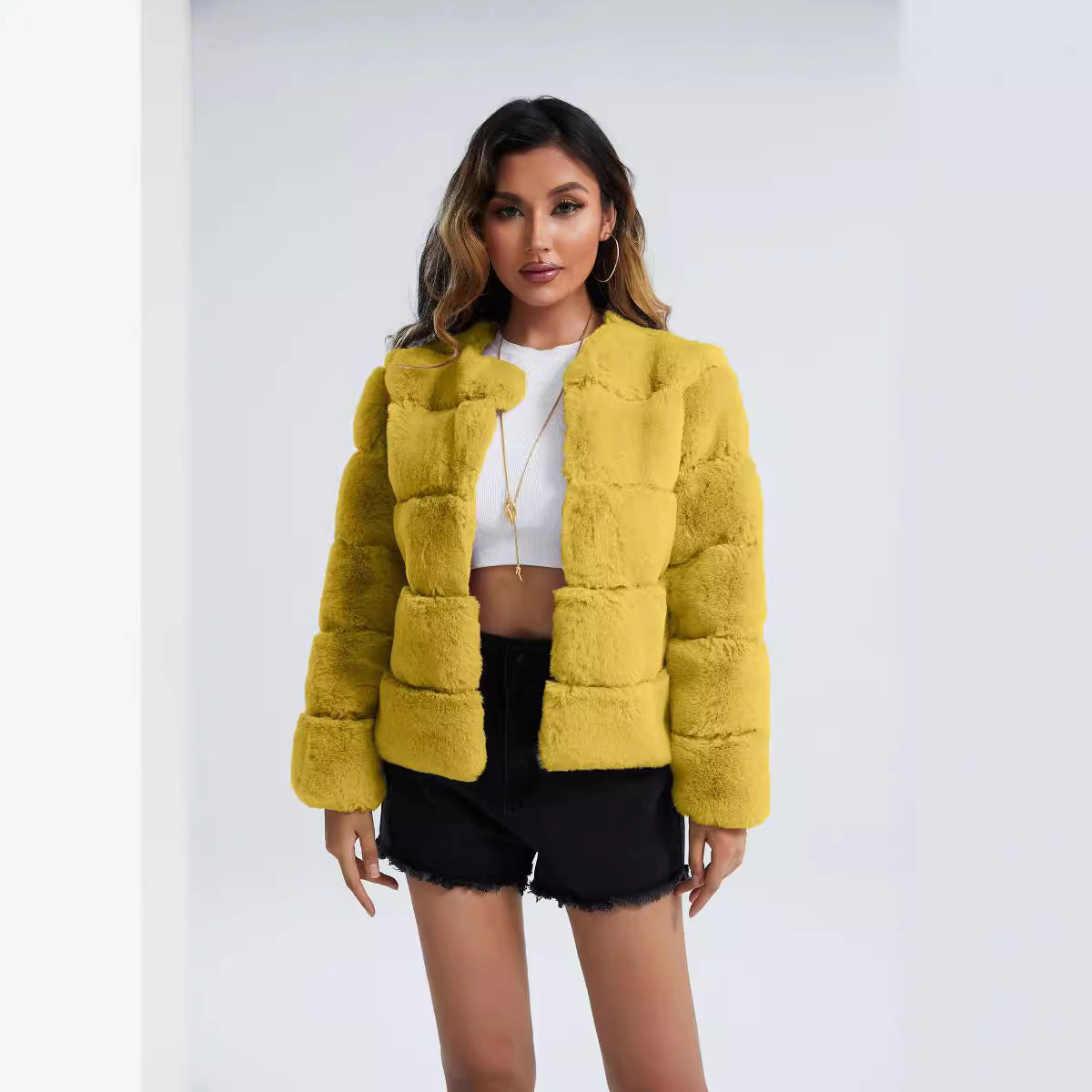 Damen modische Kuscheljacke Sovae