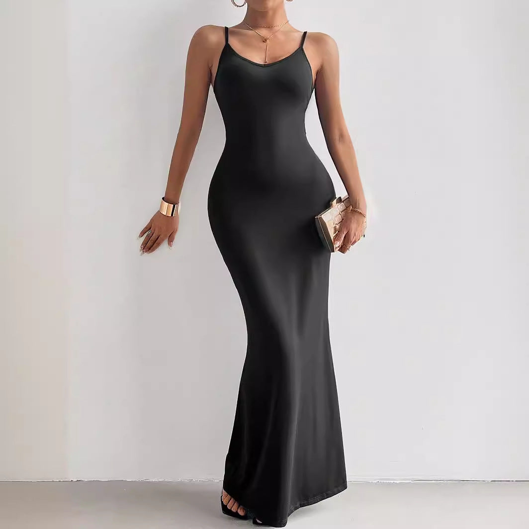 Damen Maxikleid Sovae