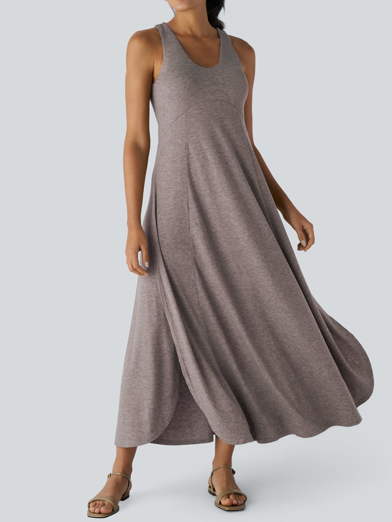 Damen Maxikleid im A-Linien-Schnitt Sovae