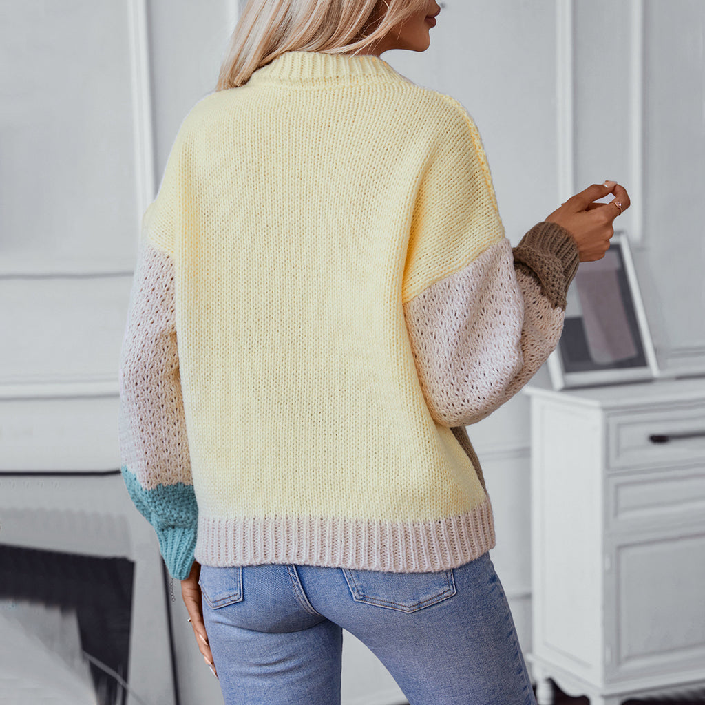 Damen gestrickter Pullover Sovae