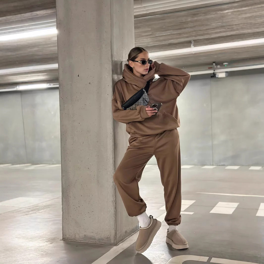 Damen Hoodies und Jogginghose Set Sovae