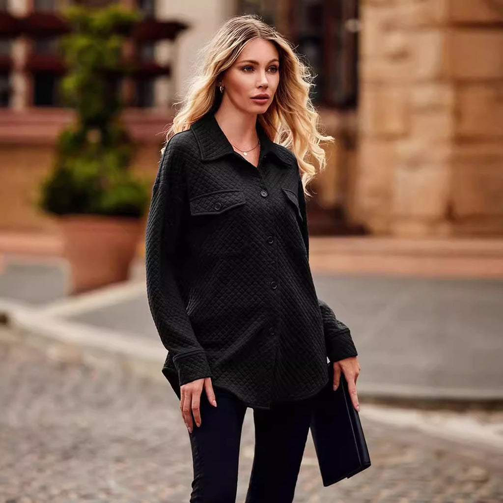 Damen lässige Steppjacke Sovae