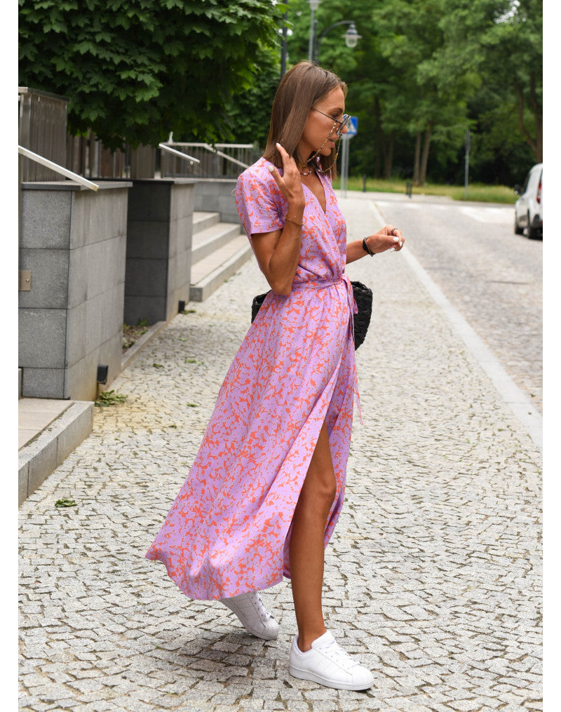 Damen Verspieltes Maxi-Rock-Kleid Sovae