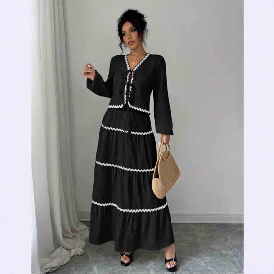 Damen Maxikleid Sovae