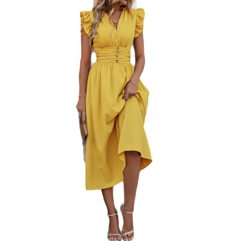 Damen Maxi Kleid Sovae