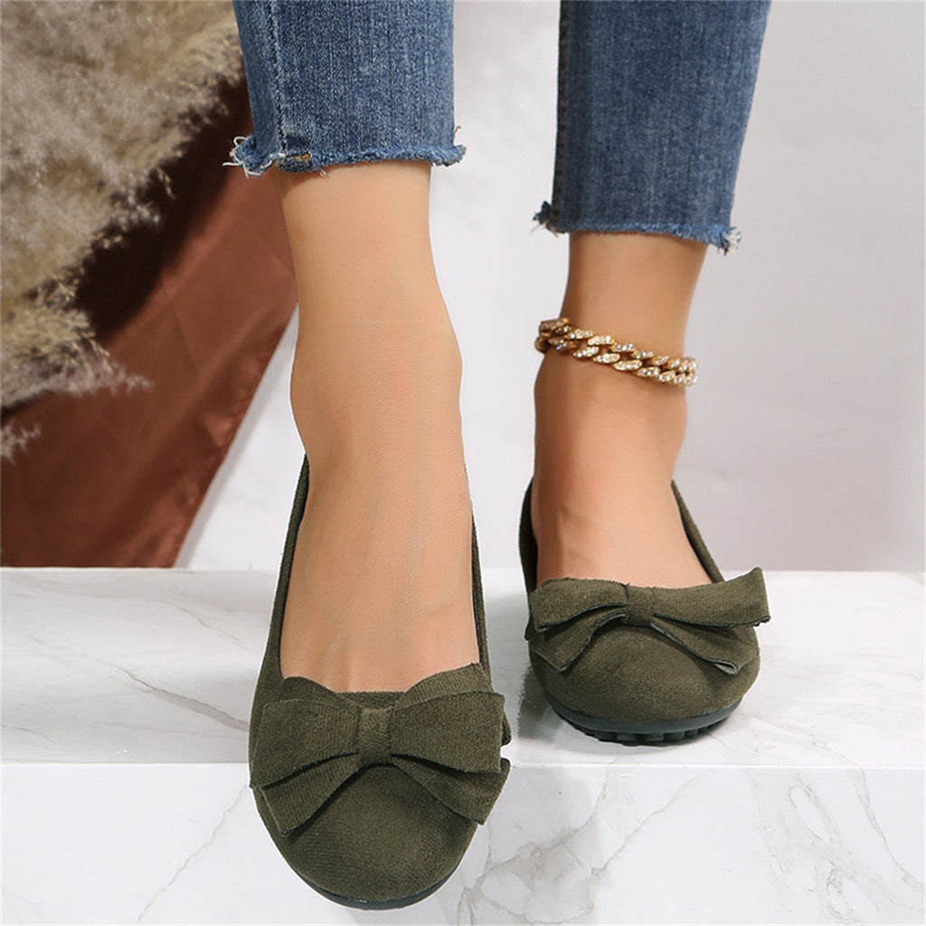 Damen Ballerinas mit charmantem Schleifen-Design Sovae