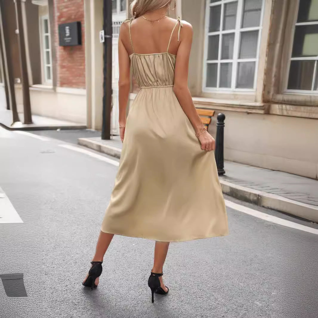 Damen Midikleid Sovae