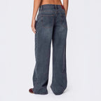 Damen Weit geschnittene Jeans im klassischen Look Sovae