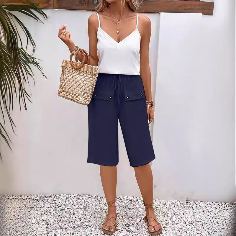 Damen lässige Sommer Shorts Sovae
