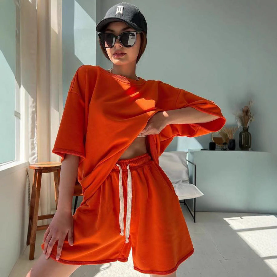 Damen Oversized Freizeitsport Set Sovae