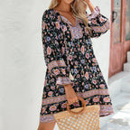 Damen Blusenkleid Sovae