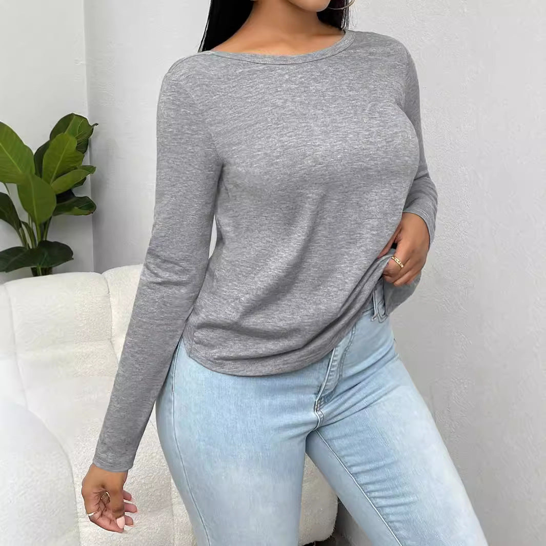 Damen Leichtes Langarmshirt Sovae