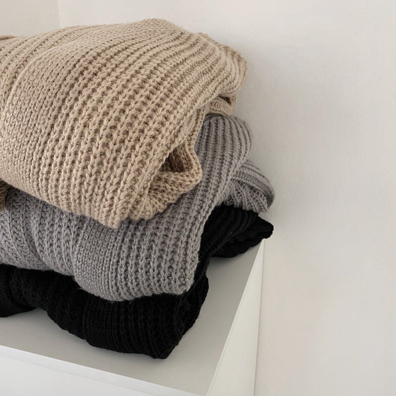 Damen Oversized Strickcardigan mit tiefen Raglanärmeln Sovae