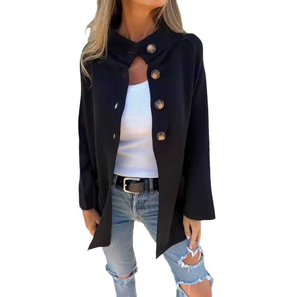Damen gemütliche und stilvolle Langjacke Sovae
