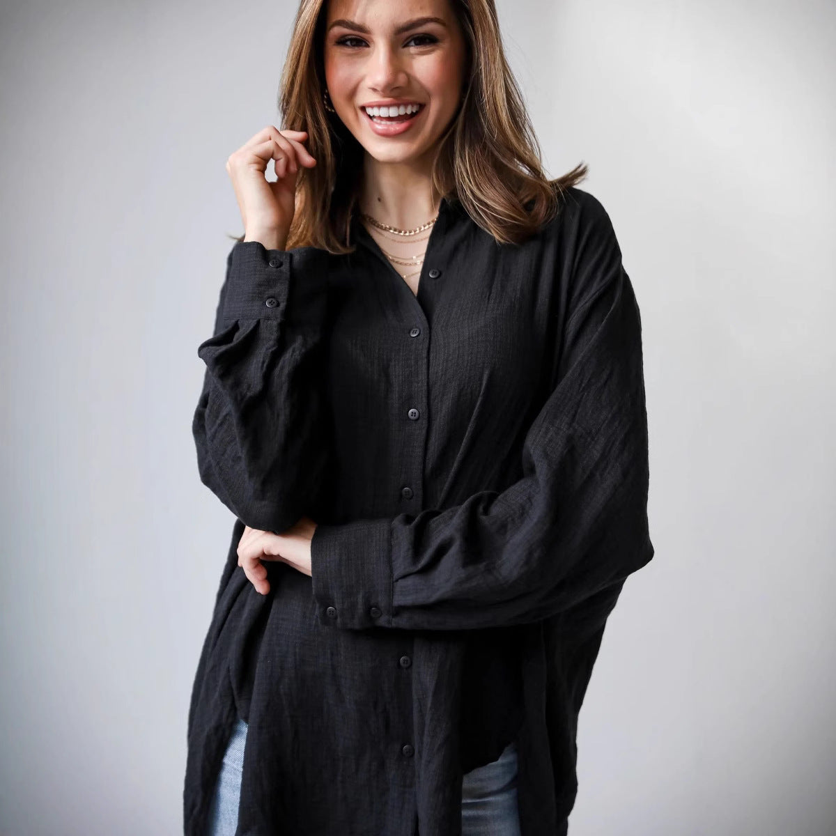 Damen lässige Bluse Sovae