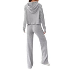 Damen Lounge-Hosenset mit Rippstruktur Sovae