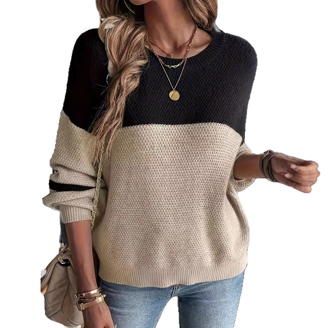 Damen hochwertiger, gestrickter Pullover Sovae