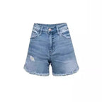 Damen Denim-Shorts Sovae