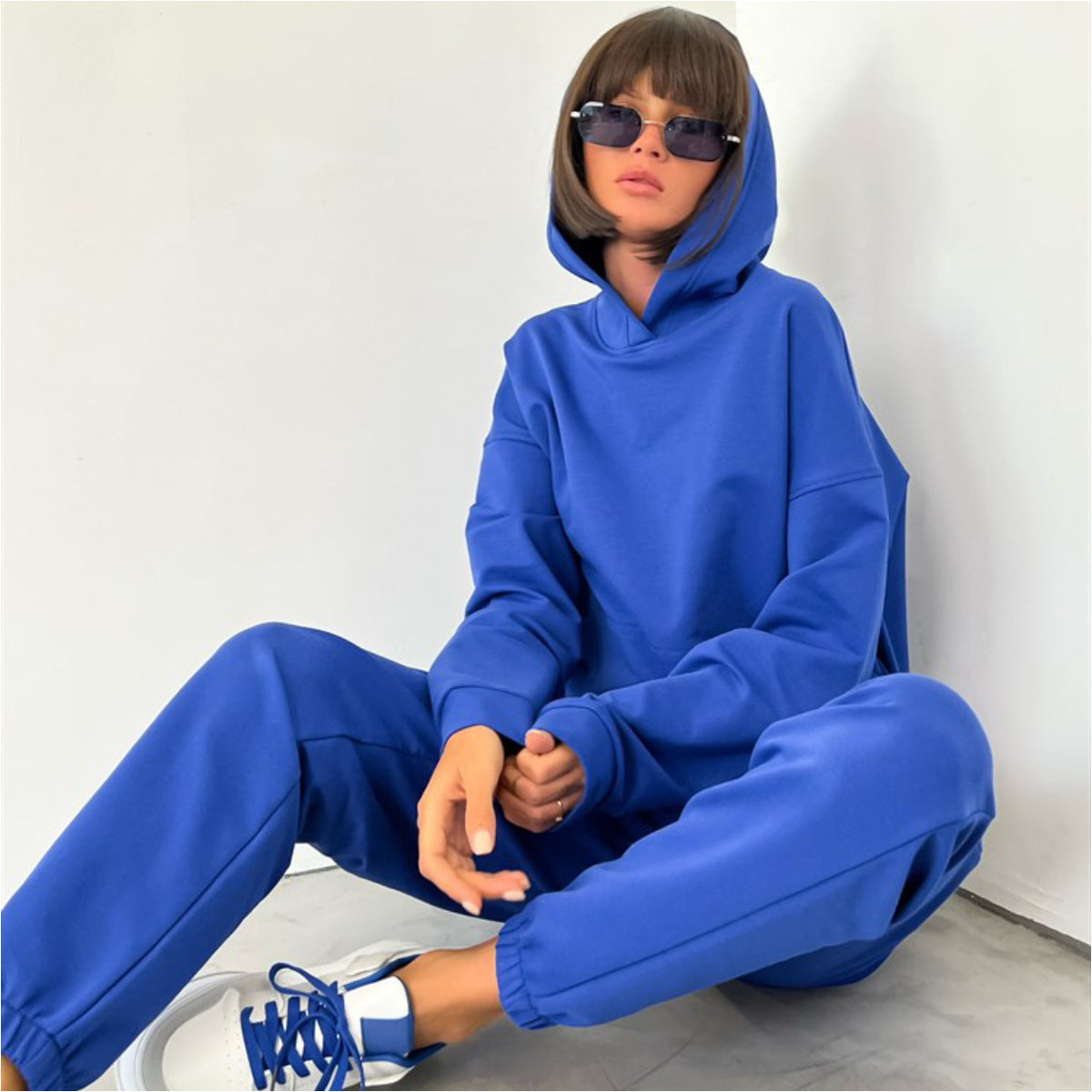 Damen Bequemes und modernes Hoodie-Set Sovae