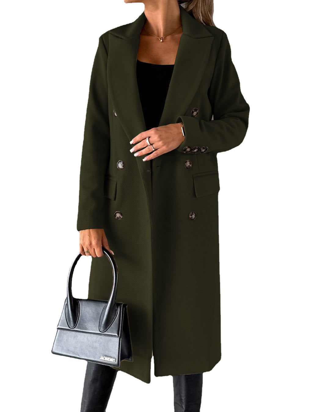 Damen Eleganter und modischer doppelter Blazer Sovae