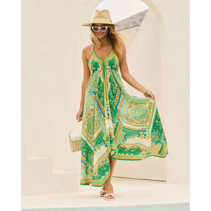 Damen Maxikleid Sovae