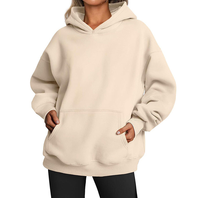 Damen oversized Kapuzenpullover Sovae