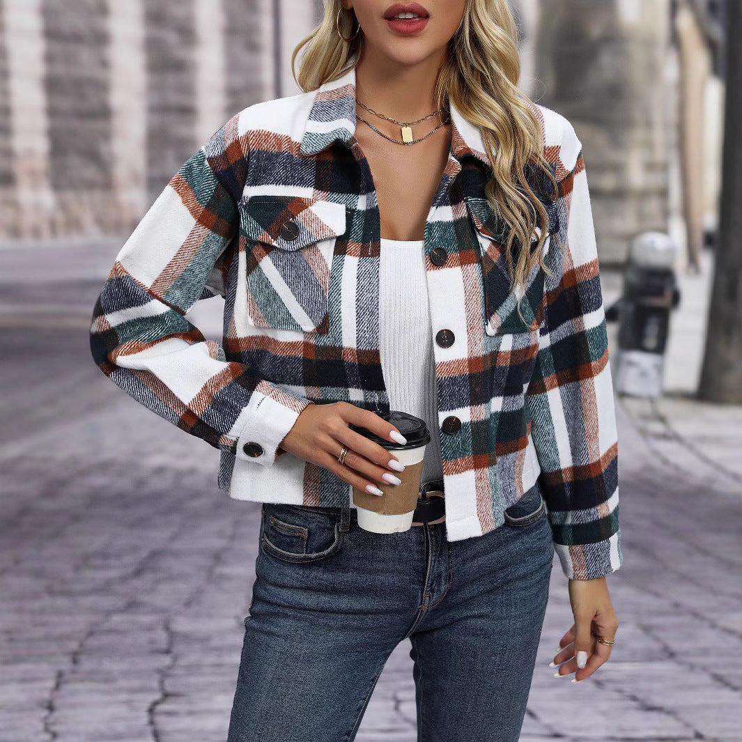 Damen Modische Kurzjacke Sovae