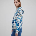 Damen lässiger Hoodie mit Puffärmeln Sovae