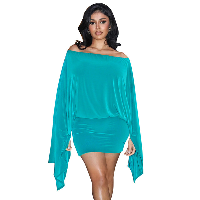 Damen trendiges Wickeltop mit weitem Schnitt Sovae