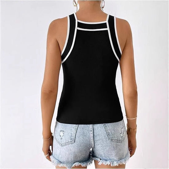 Damen Sportliches Bodysuit mit körpernahem Schnitt Sovae
