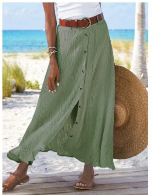 Damen Langer Maxi-Rock Sovae