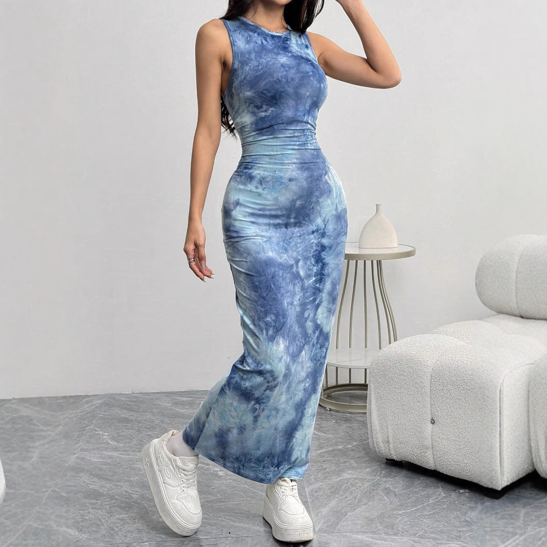 Damen Maxikleid Sovae