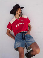 Damen lässige Relaxed-Fit Shorts mit praktischen Taschen Sovae