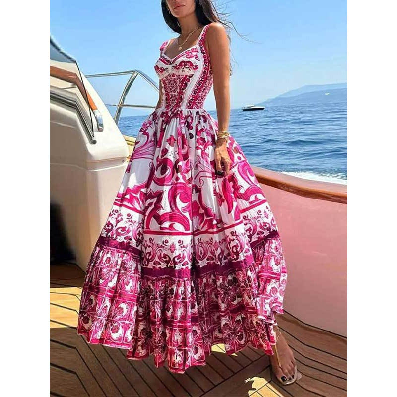 Damen Maxi-Kleid Sovae