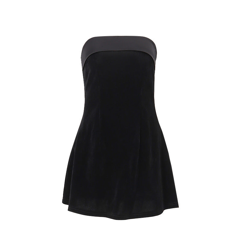 Damen Mini-Party Kleid Sovae