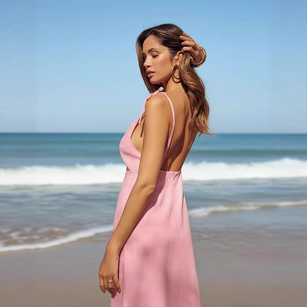Damen Maxi-Kleid Sovae