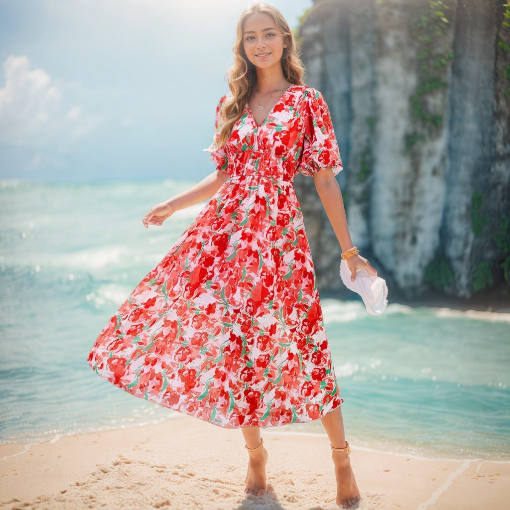 Damen Sommerkleid Sovae