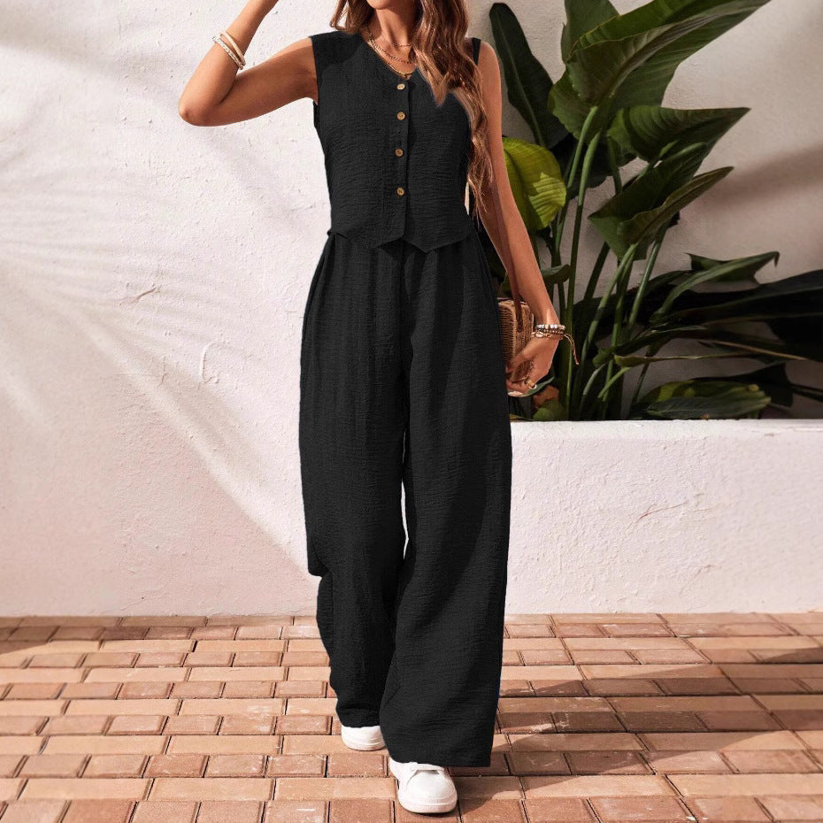 Damen Leichte und luftige Jumpsuit Sovae
