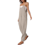 Damen lässiger Jumpsuit mit praktischen Taschen Sovae