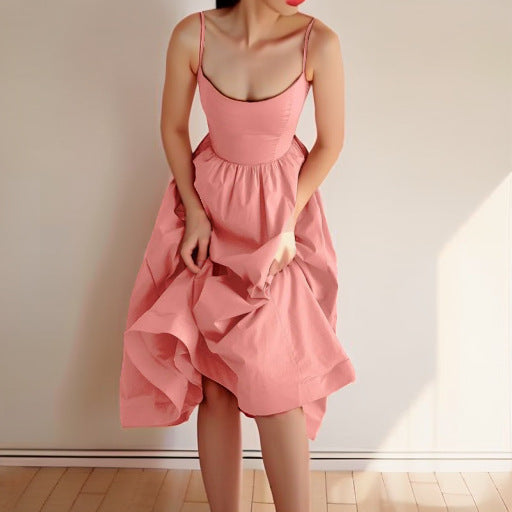 Damen Maxikleid Sovae