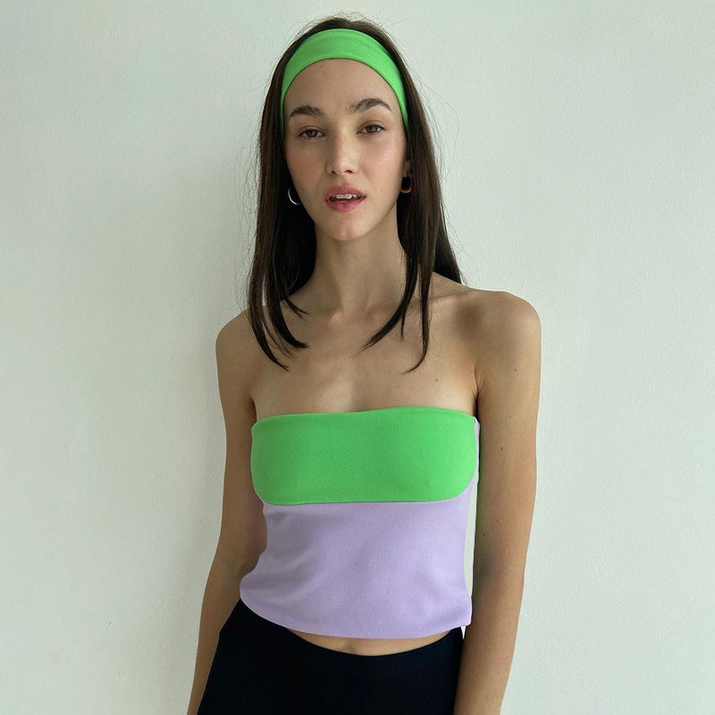 Damen strapless Top Sovae