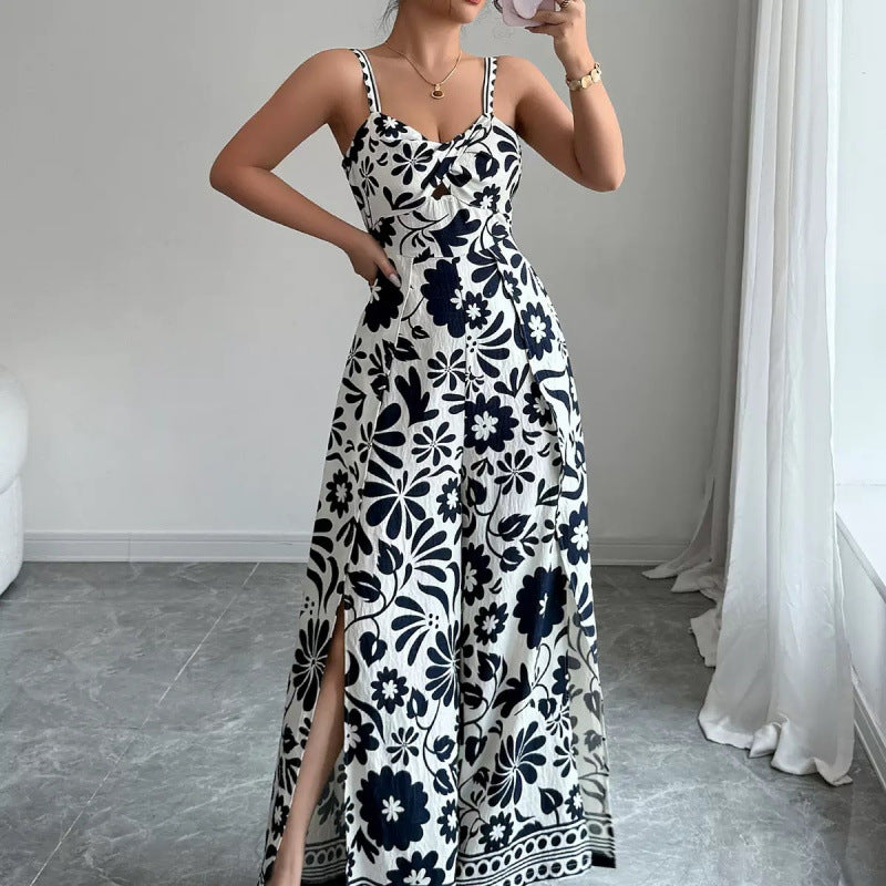 Damen Maxikleid Sovae