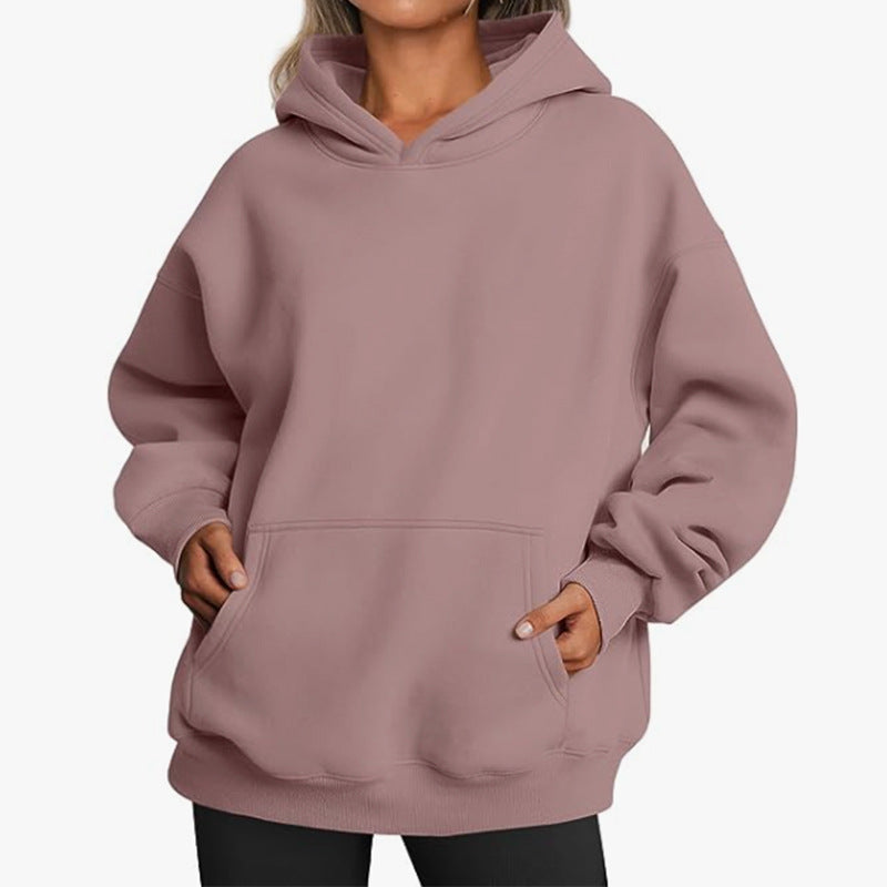 Damen oversized Kapuzenpullover Sovae