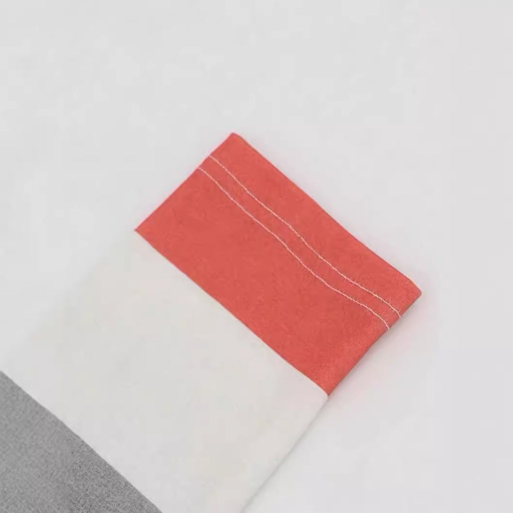 Damen Langarm-Strickjacke mit modischem Blockstreifenmuster Sovae